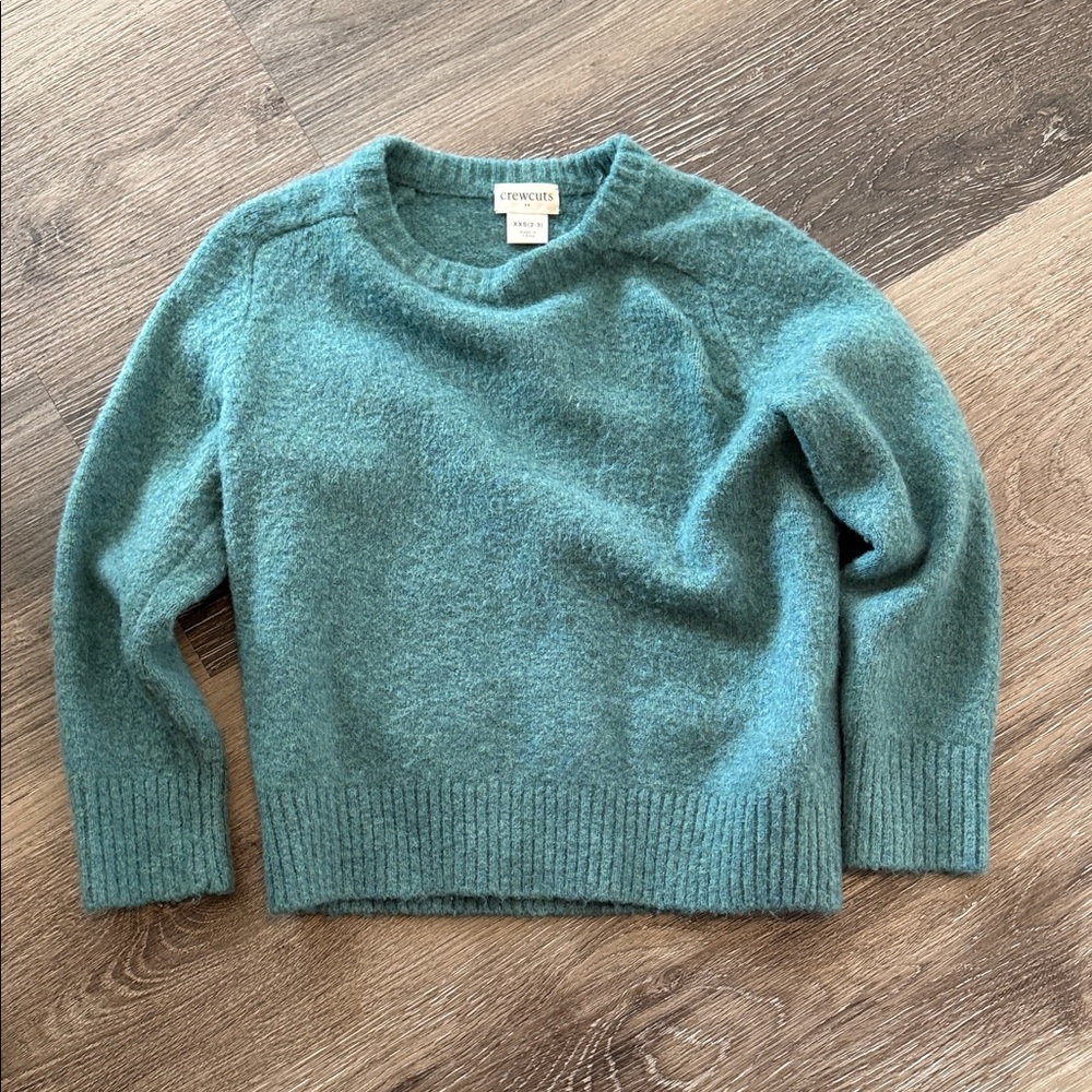 Kids Crewcuts Green Sweater